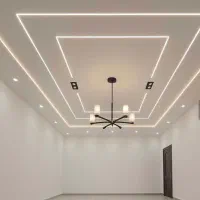 اجرای سقف کاذب کناف ،تایل‌۶۰در۶۰، برقکار، لاینر