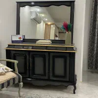 آیینه کنسول میز تلویزیون جاکفشی ست