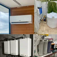 نصب تعمیر کولرگازی،پکیج شوفاژ،پمپ ومنبع،تصفیه آب