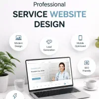 طراحی سایت خدماتی (جذب تماس و مشتری)