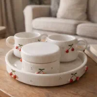 ست چای خوری ماگ و زیرماگی هدیه کادویی