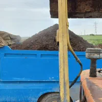 کود حیوانی گاوی سوخته باروتی خشک نرم