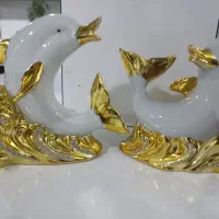 دو لفین دو قلو دکوری