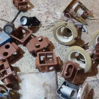 وسایل برقی کلید پریز قوطی برق و چراغ نورپردازی نما