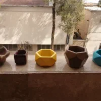 گلدان هایی بتنی(نانو سنگ)