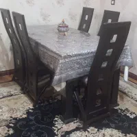 میز نهار خوری 6 نفره