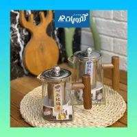 کتری ( یا قوری پیرکس دسته چوبی) شعله مستقیم