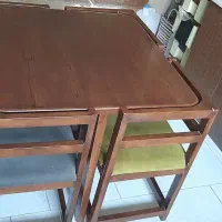 میز نهار خوری ۴ نفره کم جا