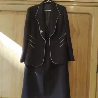 کت و دامن مجلسی کرپ