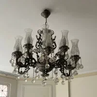 لوستر ۶ شاخه ۱۲ شعله لوکس و سالم