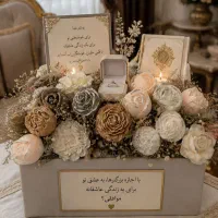 باکس گل شمع