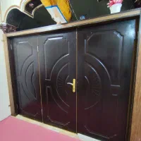 فروش درب سه لنگه چوبی هال پذیرایی