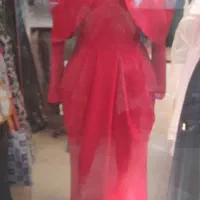 لباس مجلسی عقد و نامزدی سفید رنگ موجوده