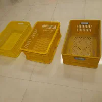 سبد زرد پلاستیکی