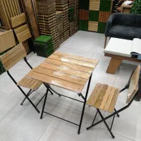 ۲نفره میز صندلی تاشو کمجا
