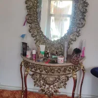آیینه شمعدان برنز