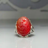 انگشتر نقره یا مرتضی علی (ع)
