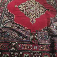 فرش دست دوم ۳ عدد قرمز