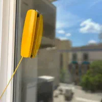 شیشه پاک کن مغناطیسی هوکس مدل 409203 دوجداره