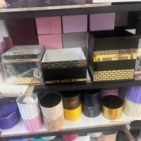 باکس گل و وسایل گل روبانی