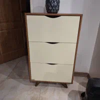 جا کفشی ۳ طبقه چوبی