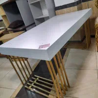 میز کار بزرگ ' پایه فلزی ' MDF درحدنو