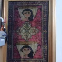تابلو فرش کهنه تبریز