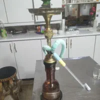 تعدادی قلیان برنجی میوه ای