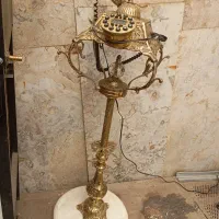 برنز پایه سنگ مرمر و برنز ۱۲ تومن