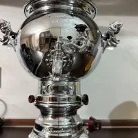 سماور گازی ۲۰۱۷ اکبر برادران ۶ لیتری ترموکوبل دار