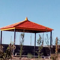 سقف شیبدار سقف الاچیق سقف شیروانی جوشکار سیار
