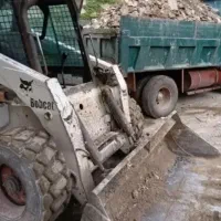 حمل نخاله با خاور بابکت و کارگر مینی بیل درکل کرج