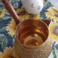 شیر جوش قهوه جوش برنجی نو ترکیه ایی