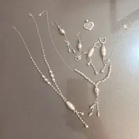 طلا گوشواره گردنبند