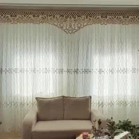 پرده پذیرایی به همراه کتیبه