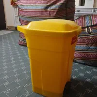سطل زباله۵۰لیتری استفاده نشده