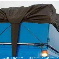 یک چادر نیسان سایپا در جاده بانه سقز گمشده