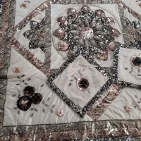 روتختی دونفره گل برجسته