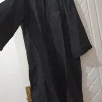 مانتو ژاکارد مشکی