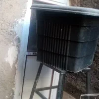 گلدان پلاستیکی بزرگ