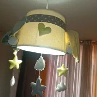 چراغ خواب و لوستر اتاق کودک
