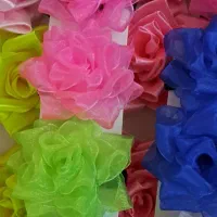 کش مو ماکارونی گل رز