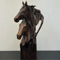 مجسمه تندیس ماکت اسب کادو کافی جهیزیه دکورکتابخونه