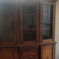 آینه و کنسول با چوب راش