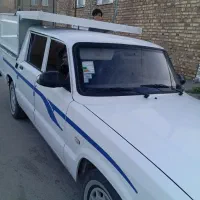 مزدا دوکابین 1402 در حد خشک بدون رنگ شاسی پلمپ