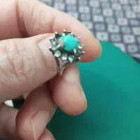 انگشتر فیروزه زنانه