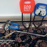 کمکی.تکیه گاه پشتی .دسته عصایی هدایت کننده دوچرخه