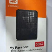 هارد اکسترنال 500 گیگ وسترن مای پس گارانتی دار