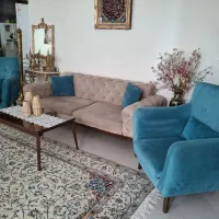 مبل راحتی ۵ نفره بزرگ و زیبا