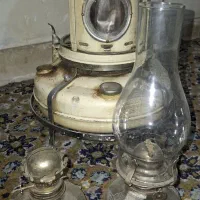 چراغ آلادین وچراغ نفتی 2 تلفن کلکسیونی   سالم
